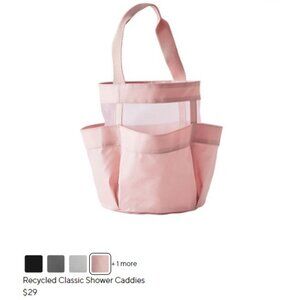 New Pottery Barn Teen Dorm Shower Caddy - Dusty Rose Pink